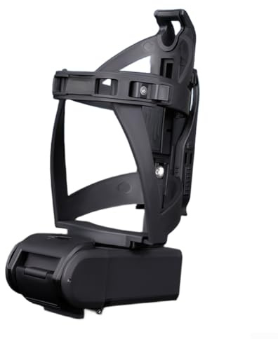 Porte-bidon multifonction en nylon pour vélo avec rangement d'outils amovibles et deux démonte-pneus pour une utilisation pratique du cyclisme