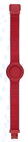 HIP HOP CINTURINO COLLEZIONE HERO32 SILICONE ROSSO HBU0896