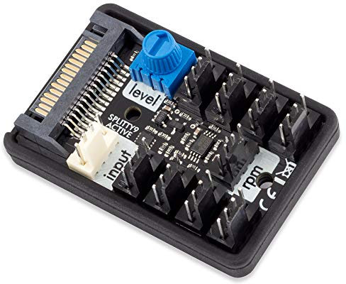 Aqua Computer SPLITTY9 ACTIVE - aktiver Splitter für bis zu 9 PWM-Lüfter
