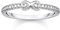 THOMAS SABO Ring Infinity mit weißen Steinen silber 925 Sterling Silber TR2322-051-14-50