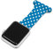 Coopers Care UK, Compatible Replacement Strap for Apple Watch Nurse Fob Strap, Size 38-40mm Fits All Watch Series 1,2,3,4,5,6 Polka Dot Pink Blue Black Red