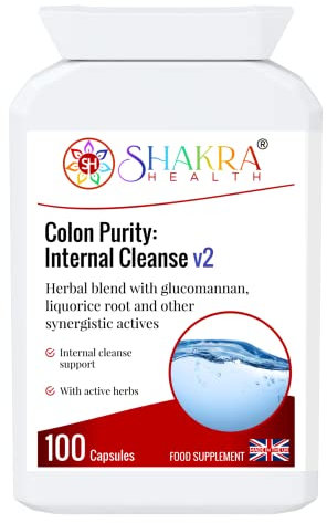 Colon Purity: Internal Cleanse v2 - Ultimate Bowel Flush, Constipation & Regularity. Ideal Before or After Colonic Treatments | Shakra Health