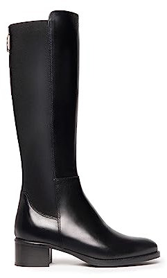 Nero Giardini I205702D Stivali Donna in Pelle - Nero 40 EU