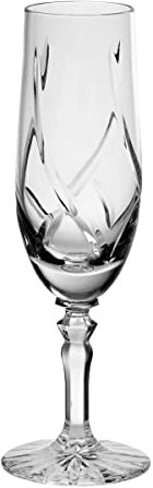 CRISTALICA Sektglas Line 170 ml Sekttulpe Champagnerglas Bleikristallglas klar