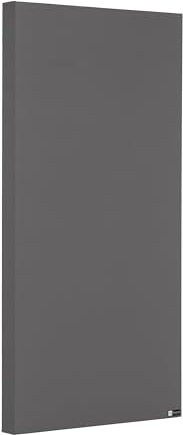 Bluetone Acoustics Wall Panel Pro - Professionel Schallabsorber - Akustikpaneele für die Raumakustik - Akustikplatten und absorber - Acoustic Panel - Akustikelemente (100x50x5cm, Grau)
