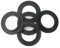 5 pz O-Ring Guarnizione In Gomma Lavello Rifiuti Bacino Clicca Spina Di Gomma Trasparente Rondella Guarnizione Per Franke Cestello Colino Tappo Per 82 83mm