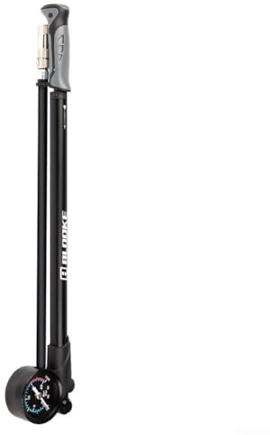 300 PSI Hochdruck-Fahrradpumpe, Gabelstoßfederung für doppelseitige Pumpe, Hochdruck 300 PSI für Heckstoßdämpfer und Federgabel-Reifenpumpe mit Messventil