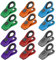 12Pcs Pince Alimentaire Réutilisables, Bag Magnetic Chip Clips Magnet, ABS Pince Sachet Fermeture Sachet Alimentaire Clip Magnétique Clips Pour Emballages Alimentaires RéFrigéRateur