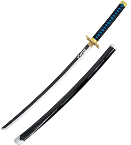 Carpdeal Bambus Katana Cosplay Schwert, Katana Anime Serien Schwert 105cm eine Vielzahl von Modellen zur Auswahl (Tokitou Muichirou)