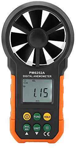 Anémomètre Anemometro Digital Peakmeter Meter Pm6252A Compteur de Mesure Anemometro Anémomètres