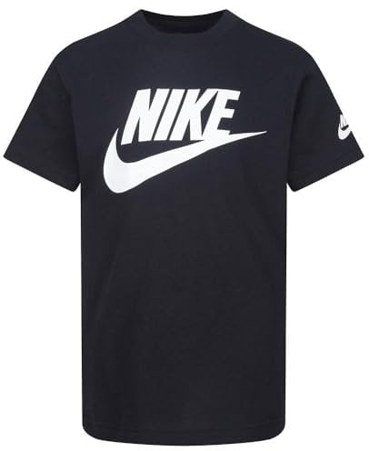 NIKE Shirt Camiseta, Negro (Blanco), 4 años para Niñas