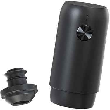 Electric Wine Saver Pumps with Reusable Vacuum Wine Stoppers Rechargeable Automatic Wine Bottle Sealer Preserver for Wine