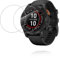 Pellicola protettiva in vetro temperato per smartwatch Garmin fēnix 7 Pro, con bordo in alluminio e volpe, protegge il dispositivo con una pellicola resistente