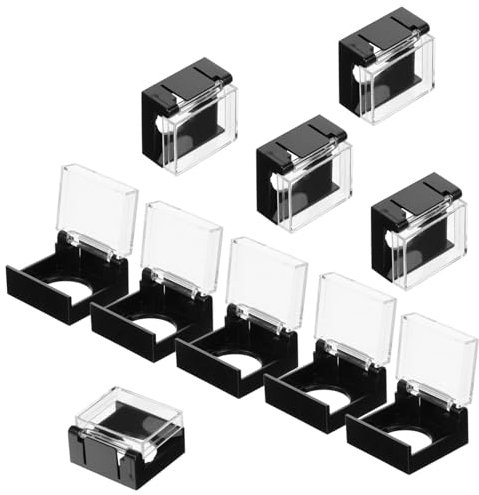 HOMOCONO 10stücke Schalterabdeckungen Knopf-schutzabdeckung Für Druckschalter Abdeckungen Push Button Protektoren Schutz