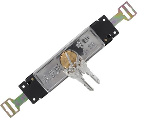 HOMSFOU Shed Padlock Outdoor Warehouse Door Lock Heavy Duty Roller Shutter Lock Modern Design for Easy Operation and Enhanced Safety