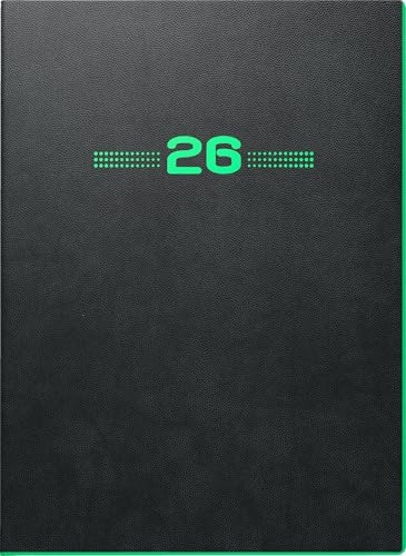 BRUNNEN Buchkalender Mod. 796 '26 „NEON“ | A5, Kunststoff