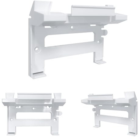 Starlink V3 Router Wall Mount, 2 in 1 Starlink Gen 3 Router and Starlink Gen 3 Power Supply Wall Mount Kit for Starlink V3 Standard Dishy