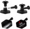 K&F Concept Fixation Adhésif 3M Base Autocollant sur Casque pour Caméras d'action Kit de 2