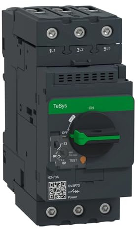 EWWFGUR GV3P73 Bornes magnéto-Thermiques Disjoncteur Moteur 3P 62-73