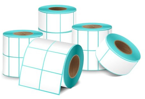 Thermal -Versandetiketten rollen Premium wasserdichtes Selbstkleberpaket -Label Aufkleber für Zebra - -Ups FedEx Drucken Starker Klebstoff -Backing 700pcs Weißpapier 30x20mm (30x20mm)