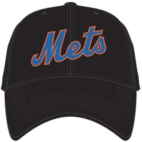 47 Script MVP New York Mets Cap - Black BK - Black One Size
