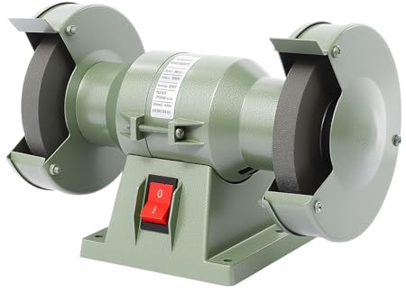 Czyurachel Mini Lijadora de Banda, Amoladora Doble 250 W 220 V Ø 12,5 cm