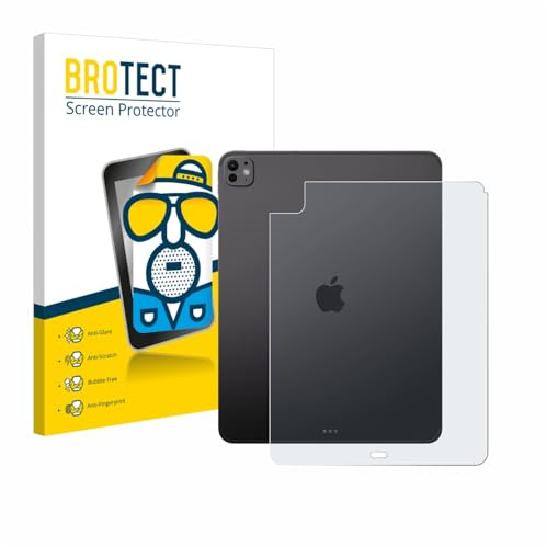 BROTECT Entspiegelungs-Schutzfolie für Apple iPad Pro 13 2025 (Rückseite) Matte Displayschutz-Folie, Anti-Reflex, Anti-Fingerprint