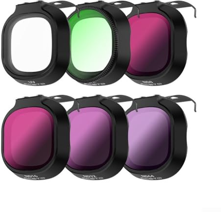 Kameraobjektivfilter für Drohnen, ND CPL UV Filter Set für DJI NEO2 mit mehrschichtig beschichtetem HD optischem Glas und robustem Aluminiumlegierungsrahmen (A)