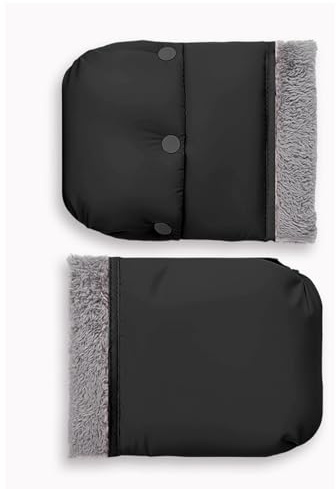 Fäustlinge Mit Für Kleinkinder Winddicht Wasserdicht Polyester Mit Schnellknöpfen Und Weichem Fleecefutter. Fäustlinge Mit Für Kinderwagen