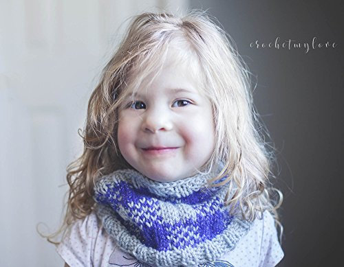 All about plaid Cowl pattern : Knitting pattern (English Edition)