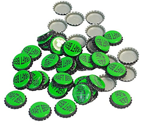Tapas de botellas de cerveza para cerveza artesanal Crown Caps Craft Beer (50)