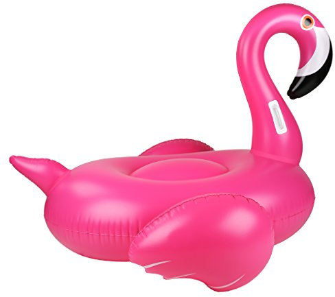 Saica- Colchoneta Hinchable con Forma de Flamenco (5871)