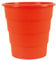 Office Products Model 19054621-07 Abfallkorb Papierkorb 16 Liter Kunststoff Mülleimer Design Abfallbehälter rund Für Büro Küche; 1 Stück/ Orange Elegant und Praktisch Stabil Maße: 30,8 x 31 x 30,8 cm