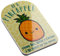 Be Like A Pineapple Tropical Fruit Funny Quote Novelty Magnet