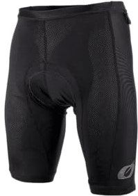 O'NEAL | Kurze Fahrrad-Hose | MTB Mountainbike Downhill DH Freeride FR | Enganliegend für unter die Shorts, atmungsaktiv, schnell trocknend | MTB Inner Shorts V.22 | Erwachsene | Schwarz | 30/46