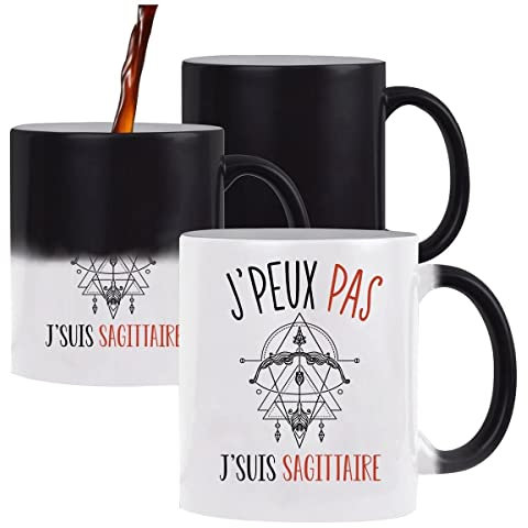 Mug Magique J'peux pas Signe sagittaire | Tasse Humour