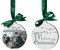 Persönlicher Holz Anhänger Weihnachtsbaum - personalisierte Christbaumkugel mit Foto - Weihnachtsanhänger Geschenkanhänger Tannenbaum - Holzanhänger Weihnachtsdeko
