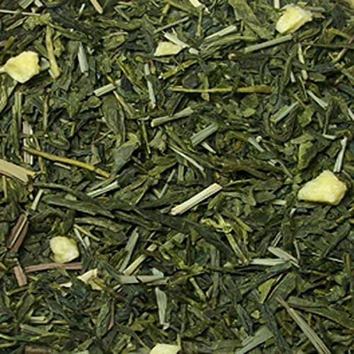 SABOREATE Y CAFE THE FLAVOUR SHOP Té Verde Sencha Lima en Hoja Hebra a Granel Infusión Natural Adelgazante 500 gr