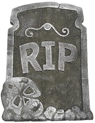 Halloween RIP Friedhof Grabsteine-Lifemaison Halloween Dekoration Grabstein Schaumfriedhof Grabsteine Halloween Deko Horror Grabsteindekorationen Für Halloween Hof Spukhaus Outdoor Dekoration