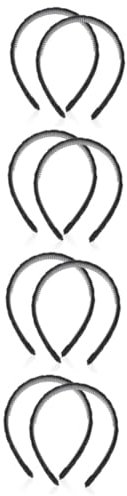 DOITOOL Lot de 4 Bandeaux Tressés en Cheveux Synthétiques Légers pour Filles Coiffures Larges Idéales pour Un Usage Quotidien Une Fête Un Mariage 2 Pièces X 4