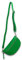 ADEL Bauchtasche Damen Echtleder Sandy Handgemachte Umhängetasche Crossbody Bag mit Stilvollem Verstellbarem Ledergurt 2 Fächer Stylische Schultertasche Made in Italy Tasche (Grün)