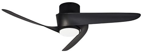 MANTRA - Ventilador de techo LED 24W ISLAND 30W Negro 2700K-5000K, 1700 Lm