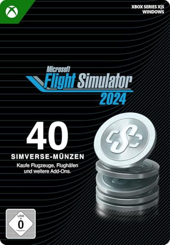 Microsoft Flight Simulator 2024 40 Simverse Coins | Xbox Series X|S - Download Code