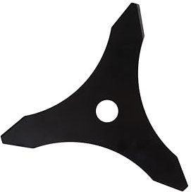 Freischneider-Klingen aus Karbonstahl, 25,4 cm x 3 Zähne, 25,4 cm x 80T Hartmetallspitze, Motorsense kompatibel mit Husqvarna, Stihl, Oregon und Hitachi Trimmer, Rasenmäher (mit 2 verschiedenen