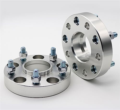 DFJOSF Spurverbreiterungen Shims 2 Stücke 25-50mm PCD 5x120 CB = 65,1mm Spurverbreiterungsadapter Anzug Für Vw Für Amarok Für Transporter Für T5/T6 M14xP1.5 Auto Spurverbreiterung(20mm)