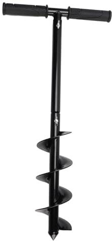 Generic Foret à Tarière de Plantation de Jardin, Matériau Robuste pour Planter des Arbres à Racines Nues, des Arbustes, adapté aux Légumes, aux Fleurs, en Acier laminé à Froid