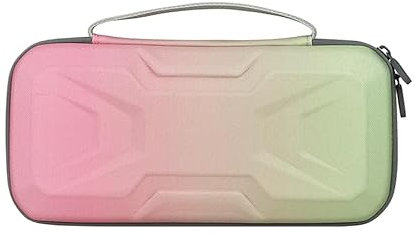 Estuche de Viaje para Switch 2 Consola de Juegos, Estuche Portátil para Consola de Juegos, Bolsa de Almacenamiento Protectora de EVA Dura para Switch 2 Accesorios (Rosa)