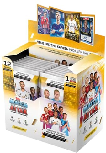 Match Attax CL 2025/26 Trading Cards| 1x Display | 32 Booster | Fußballkarten Sammeln & Tauschen | Neu & OVP
