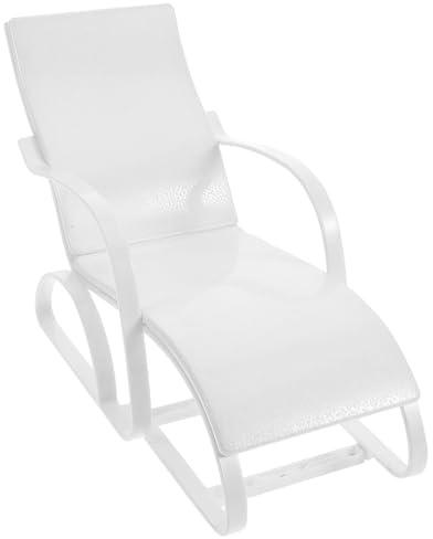 TOBBOMEY Miniatur Strandstuhl PVC Mini Beach Chair Modell für Puppen Leicht Tragbar Kreatives Strand Zubehör für Jungen und Mädchen Puppenhaus Dekoration