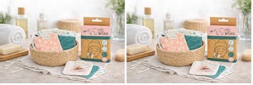 Carré démaquillant Feel Natural (lot de 8)